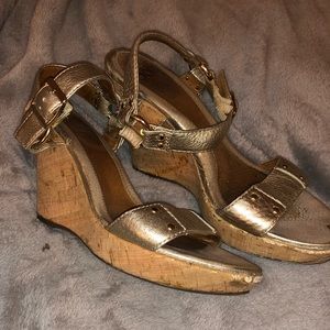 Sofft Golden wedges that are so comfy!!!